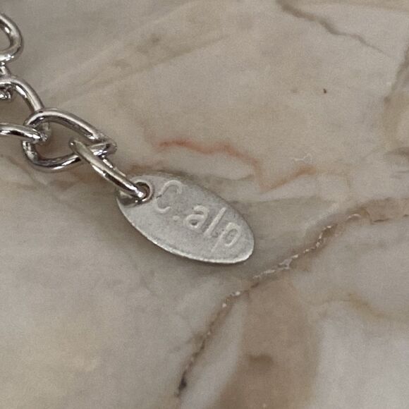 CRYSTALP Carmen Pearl Halskette Austrian Crystal & Faux Pearl Bracelet - Picture 7 of 10